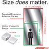 Oversized Emergency Survival Blanket