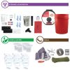 Complete Hurricane Survival Kit - 4 Person | No Masks