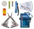 Weather Resistant Survival Kit  -  13 Piece