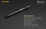 Nitecore NTP31 Bidirectional Bolt Action Tactical Pen