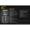 Nitecore UMS2 Intelligent USB Dual-Slot Superb Battery Charger