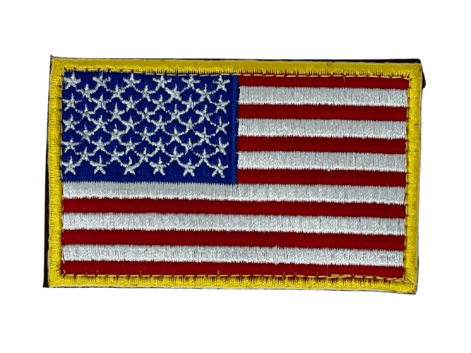 Tactical USA Flag Patch with Detachable Backing Tactical USA Flag Patch with Detachable Backing