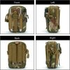 Unisex MOLLE Pouch Waist Bag for Outdoor Activities
