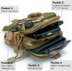 Unisex MOLLE Pouch Waist Bag for Outdoor Activities