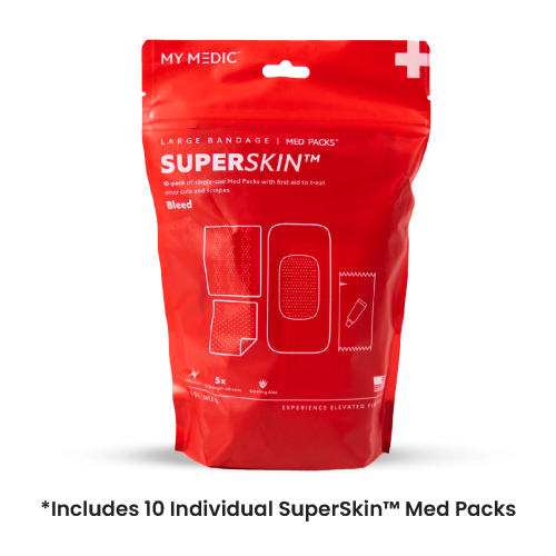 SuperSkin Large Bandage 10 Pack